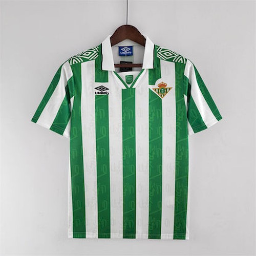 Retro Real Betis 94-95 Heim Fußballtrikots