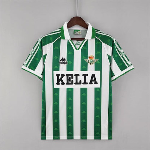Retro Real Betis 96-97 Heim Fußballtrikots