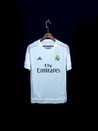 Retro Real Madrid 15-16 Heim Fußballtrikots