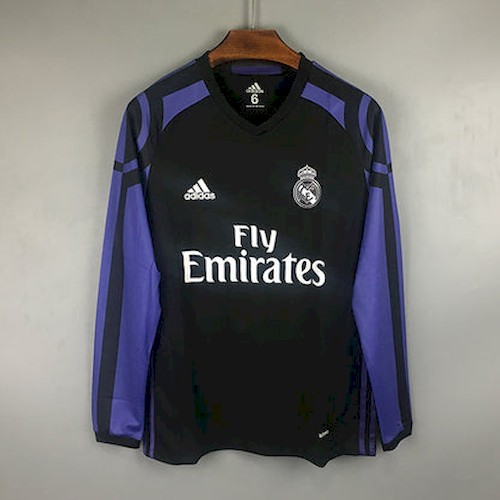 Retro Real Madrid 16-17 Tredje Langarm