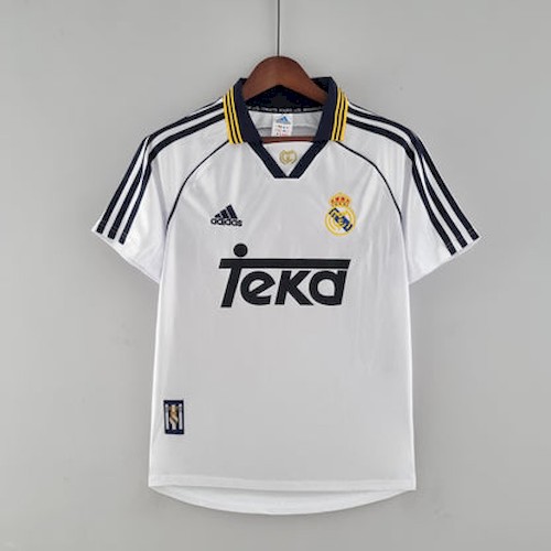 Retro Real Madrid 2000 Heim Fußballtrikots