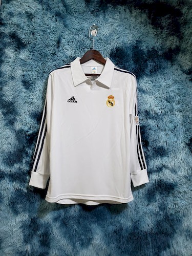 Retro Real Madrid 2002 Heim Fußballtrikots