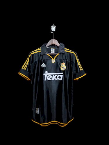 Retro Real Madrid 98-99 Auswärts Fußballtrikots