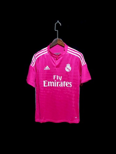 Retro Real Madrid Auswärts Fußballtrikots 14-15
