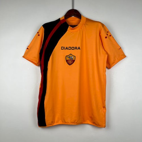 Retro Roma 05-06 Heim Fußballtrikots