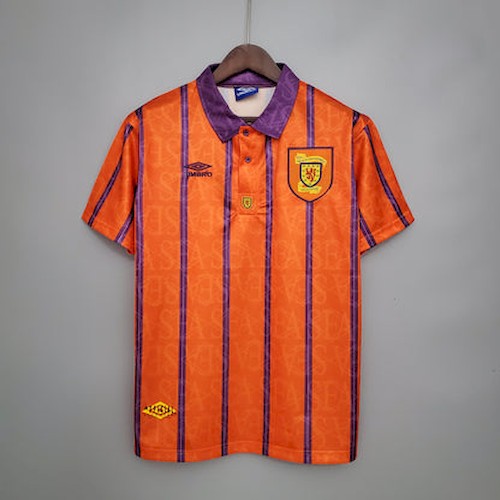 Retro Schottland 1994 Auswärts Fußballtrikots