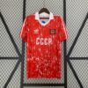 Retro Soviet Union 1990 Heim Fußballtrikots