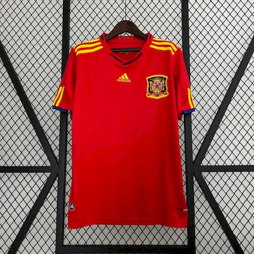 Retro Spanien 2010 Heim Fußballtrikots