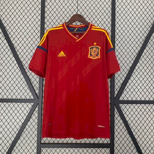 Retro Spanien 2012 Heim Fußballtrikots