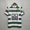Retro Sporting Lisbon 03 04 Heim Fußballtrikots