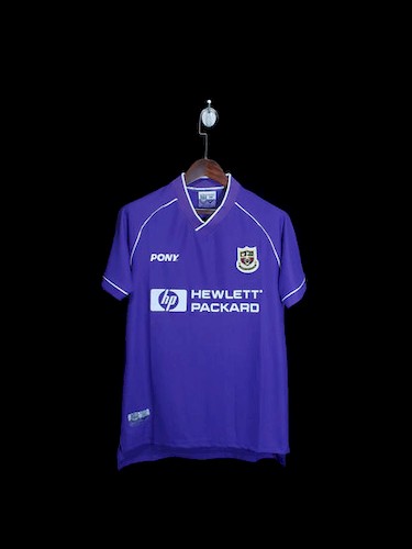 Retro Tottenham 1998 Auswärts Fußballtrikots