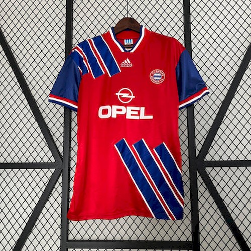 Retro bayern münchen 93-95 Heim Fußballtrikots