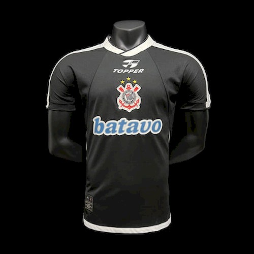 Retro version 2000 Corinthians Auswärts Fußballtrikots