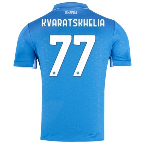 SSC Napoli Kvaratskhelia 77 Heimtrikot 2024 25 Fußballtrikots