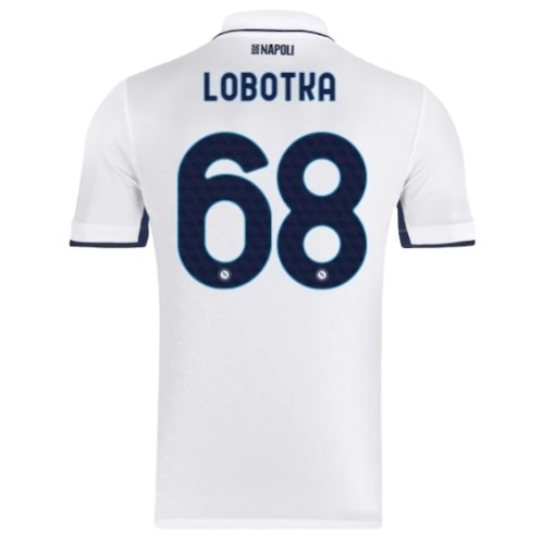 SSC Napoli Lobotka 68 Auswärtstrikot 2024 25 Fußballtrikots