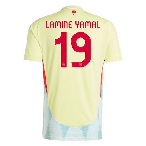 Spanien Lamine Yamal 19 Auswärts Fußballtrikots kaufen 2024