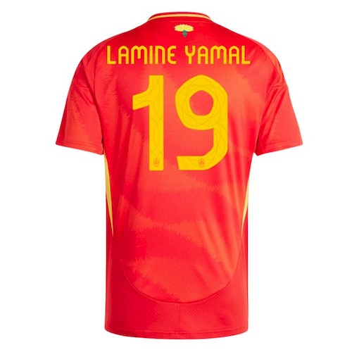 Spanien Lamine Yamal 19 Heim Fußballtrikots kaufen 2024