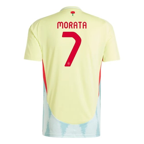 Spanien Morata 7 Auswärts Fußballtrikots kaufen 2024