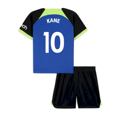 Tottenham Hotspur Harry Kane 10 Kinder Auswärts Trikotsatz 2022-23 Fußballtrikots