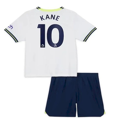 Tottenham Hotspur Harry Kane 10 Kinder Heim Trikotsatz 2022-23 Fußballtrikots