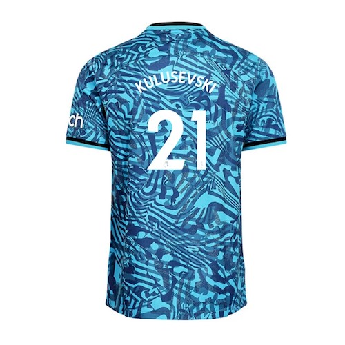 Tottenham Hotspur Kulusevski 21 3. Trikot 2022-23 Fußballtrikots