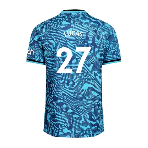 Tottenham Hotspur Lucas 27 3. Trikot 2022-23 Fußballtrikots