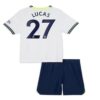 Tottenham Hotspur Lucas 27 Kinder Heim Trikotsatz 2022 23 Fußballtrikots