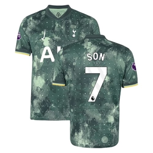 Tottenham Hotspur Son Heung-min 7 3. Trikot 2024-25 Fußballtrikots