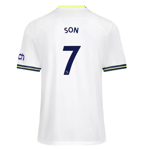 Tottenham Hotspur Son Heung-min 7 Heimtrikot 2022-23 Fußballtrikots