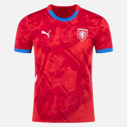 Tschechische Republik Heimtrikot 2024 Fußballtrikots