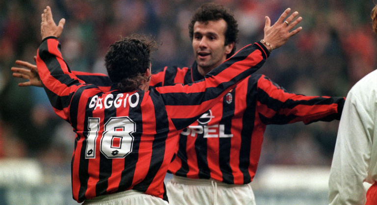 Retro AC Mailand Trikot: San Siros Glanz von 95-96