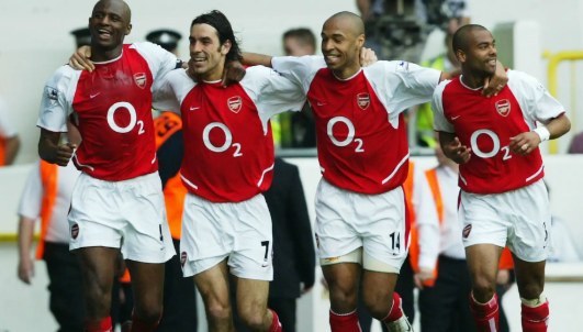 Arsenal Heim Retro Fußballtrikots 200304