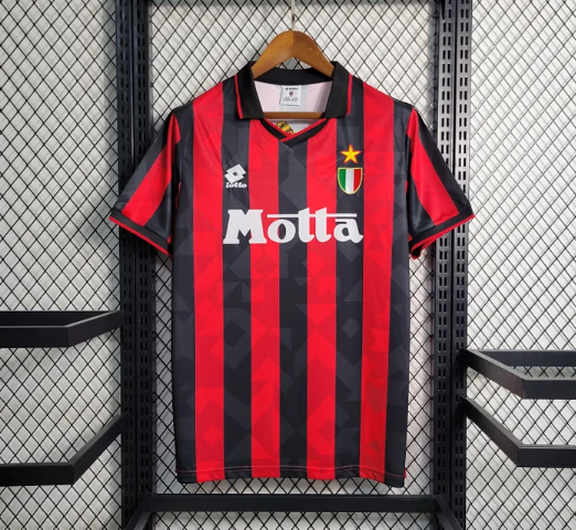 AC Mailand Heim Retro Fußballtrikots 1994
