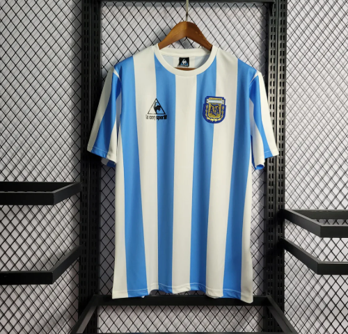 Argentinien Heim Retro Fußballtrikots 1986